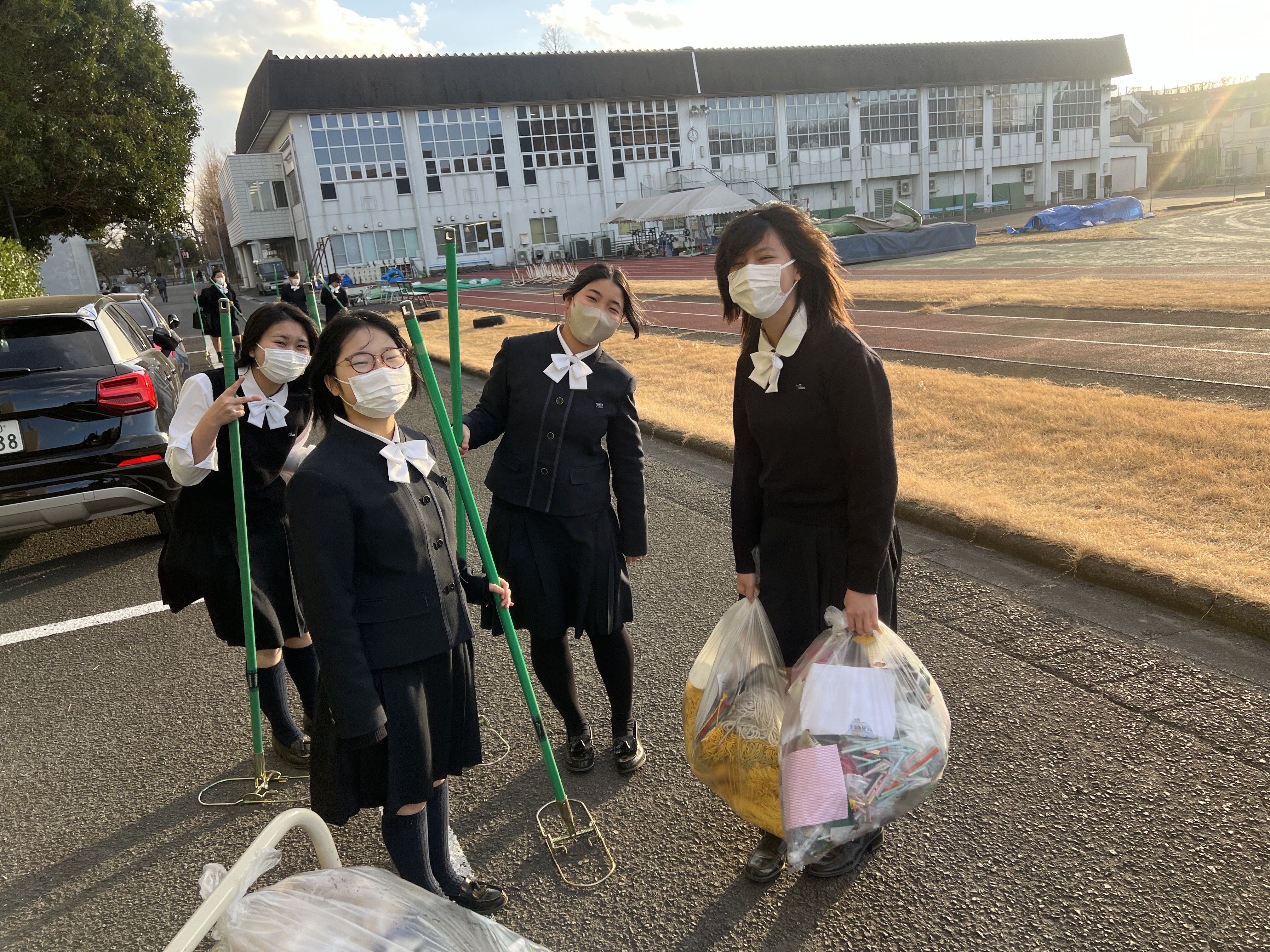 今年最後の美化委員のお仕事！