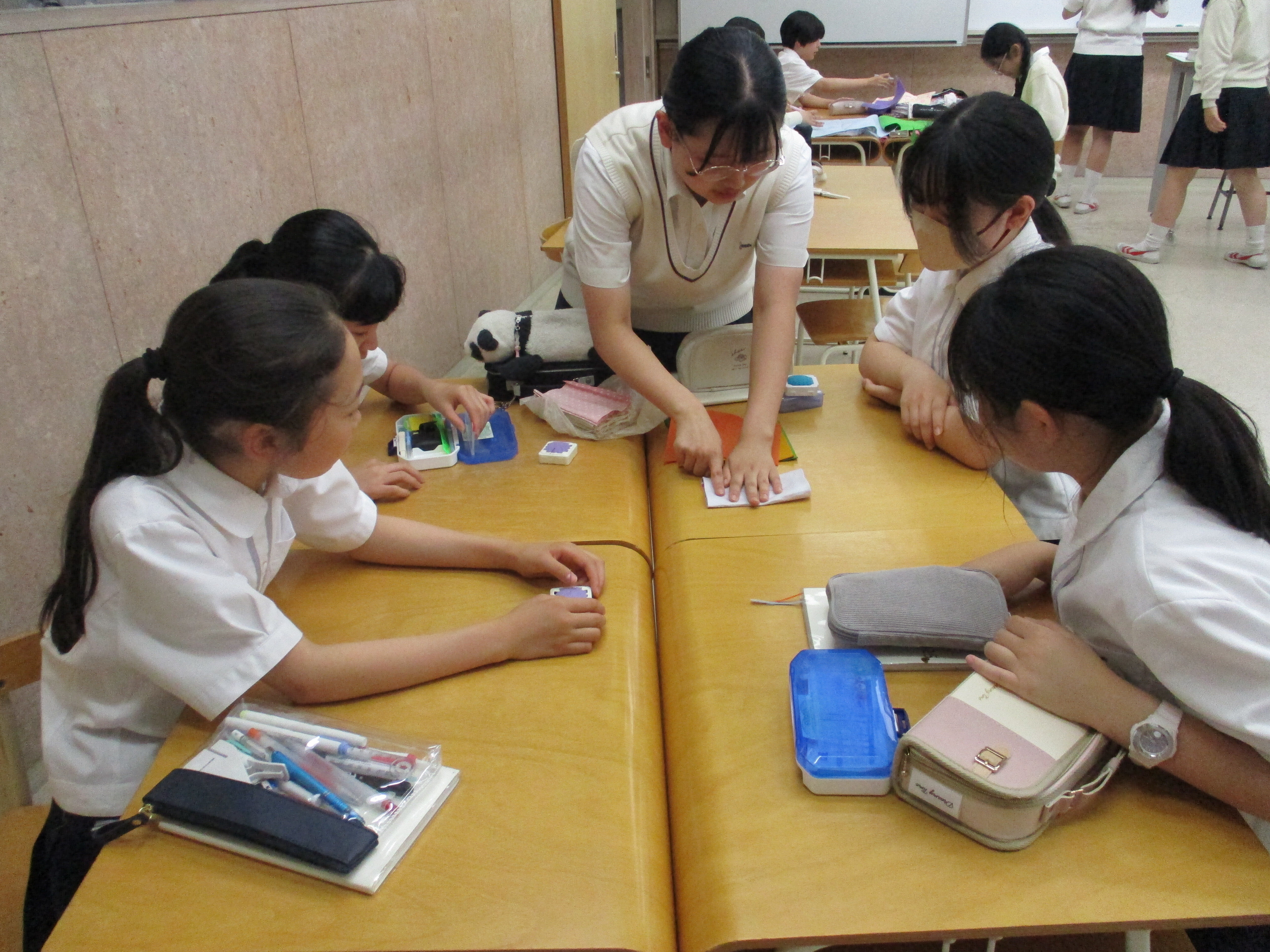 フェスタ企画に向けて準備中