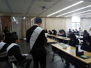 「模擬選挙」が行われました