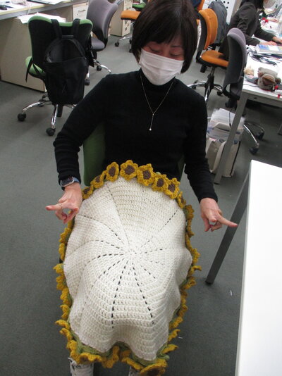 花束のプレゼント？