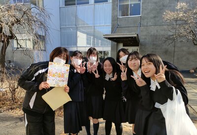 色紙のプレゼント