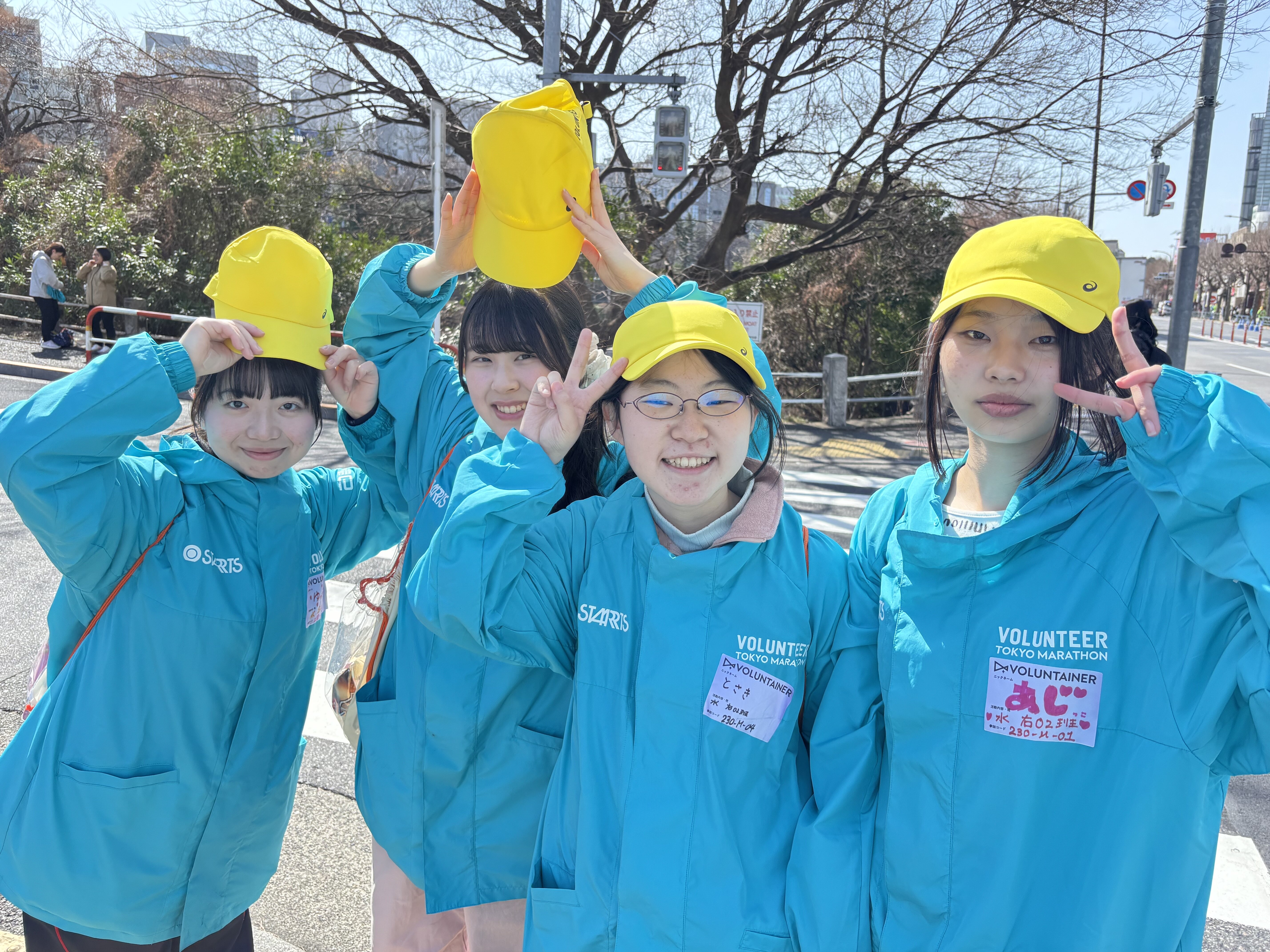 東京マラソン ボランティア！