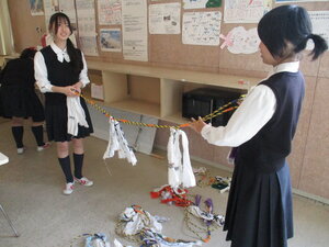 スポーツフェアの準備風景