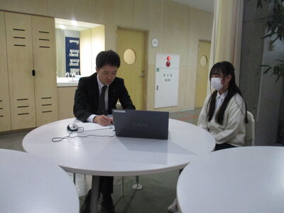 個人面談実施中です