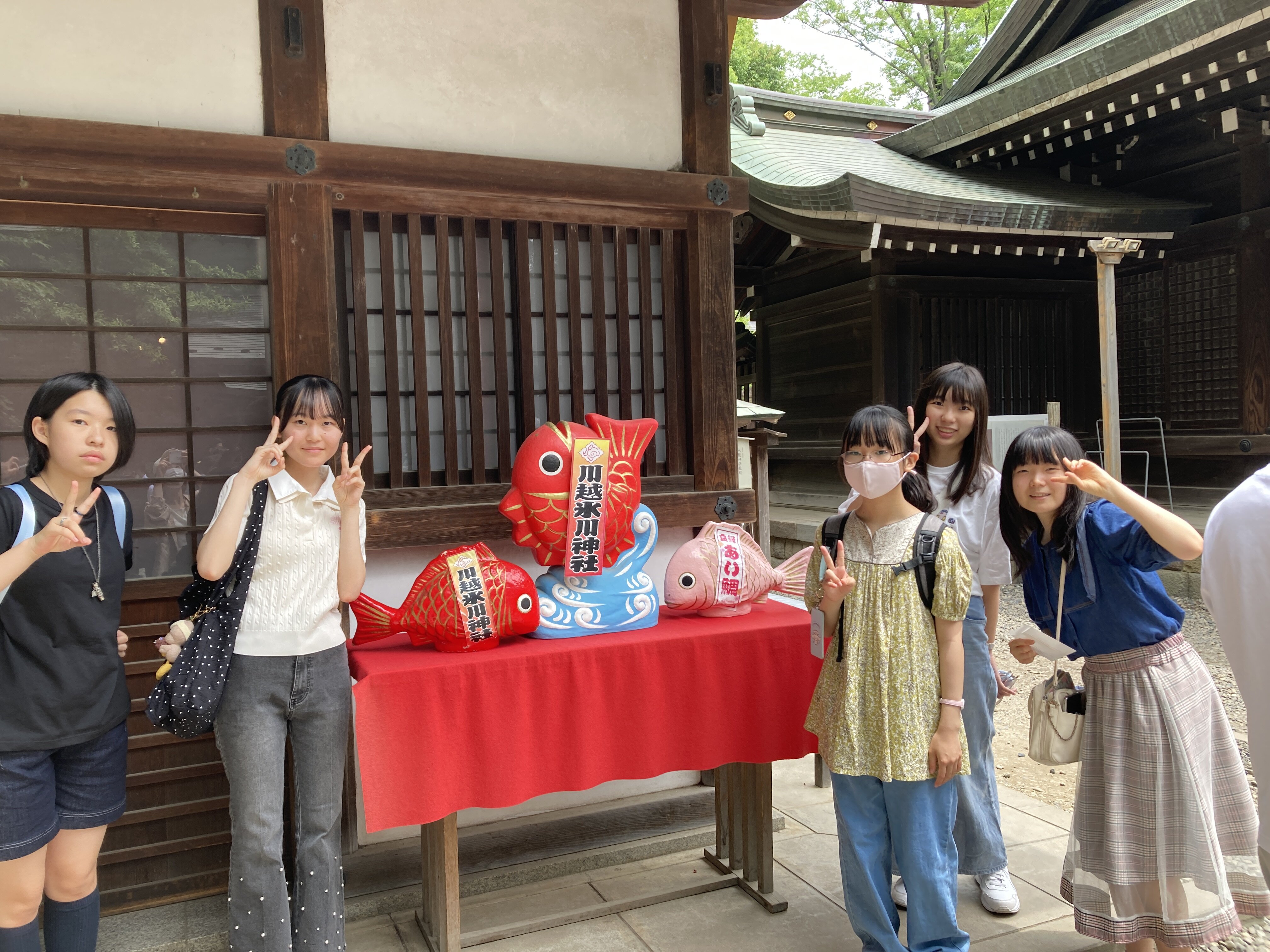 全校 川越散策！