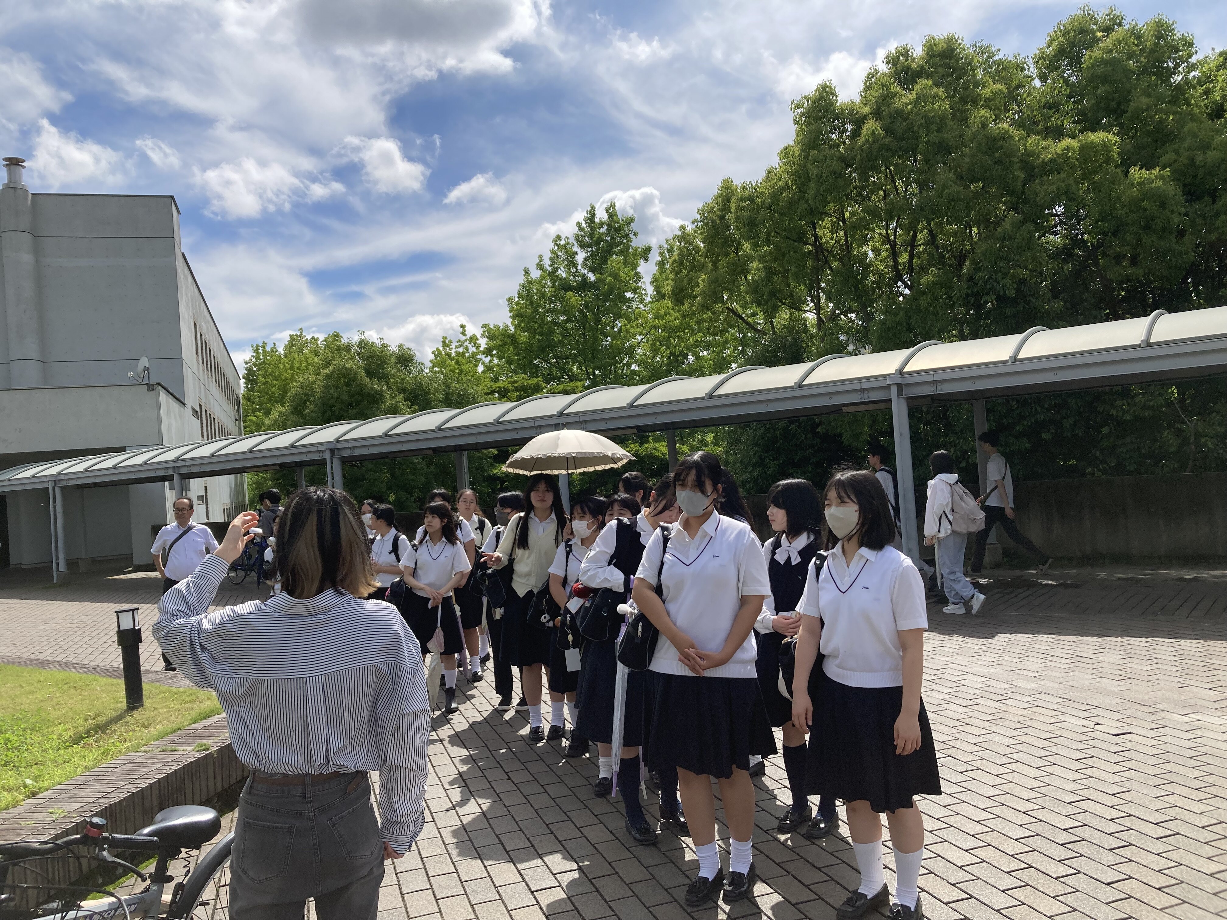キャンパスツアーで夢見る大学生！