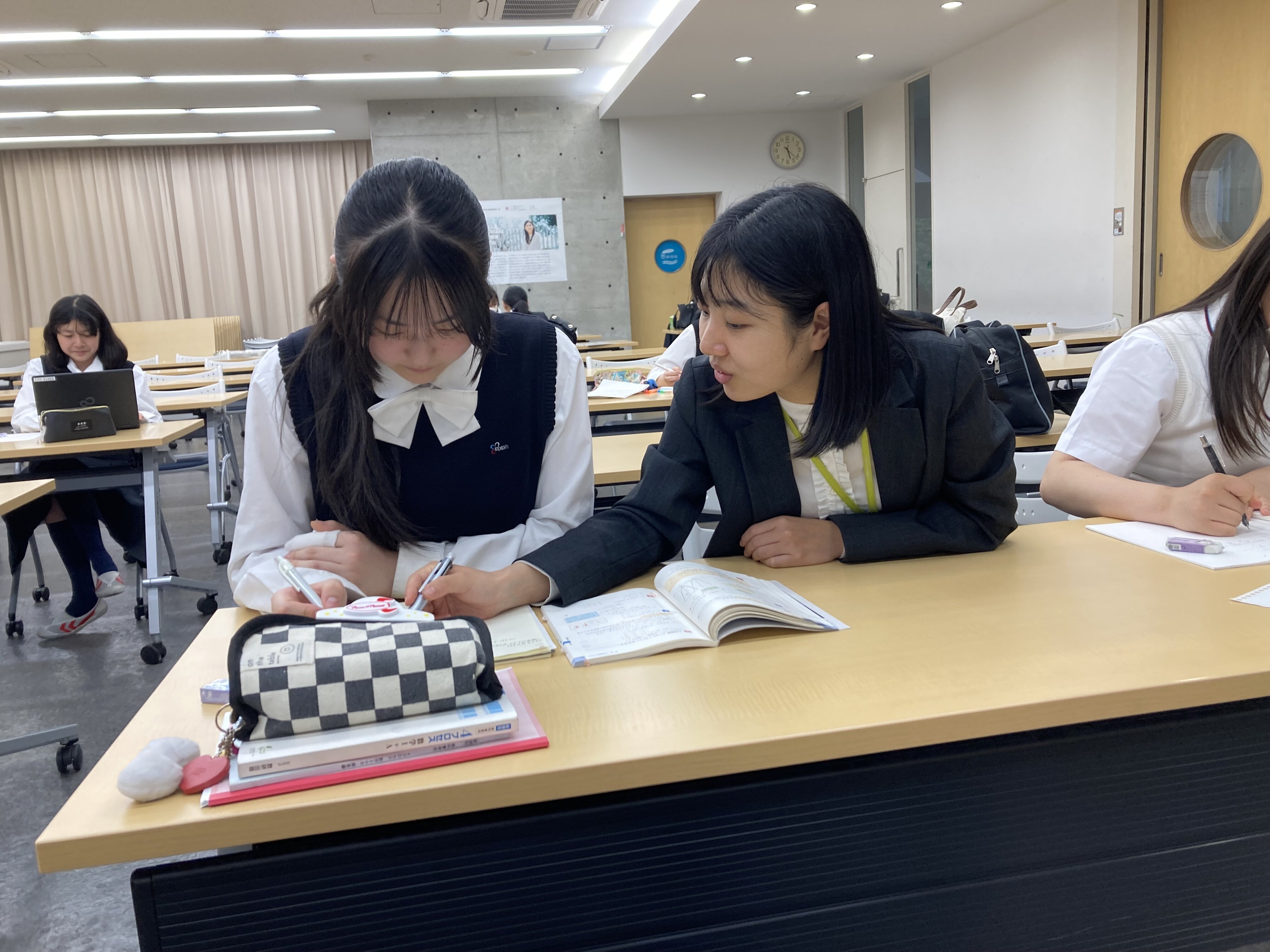 放課後も学ぶ清修生！