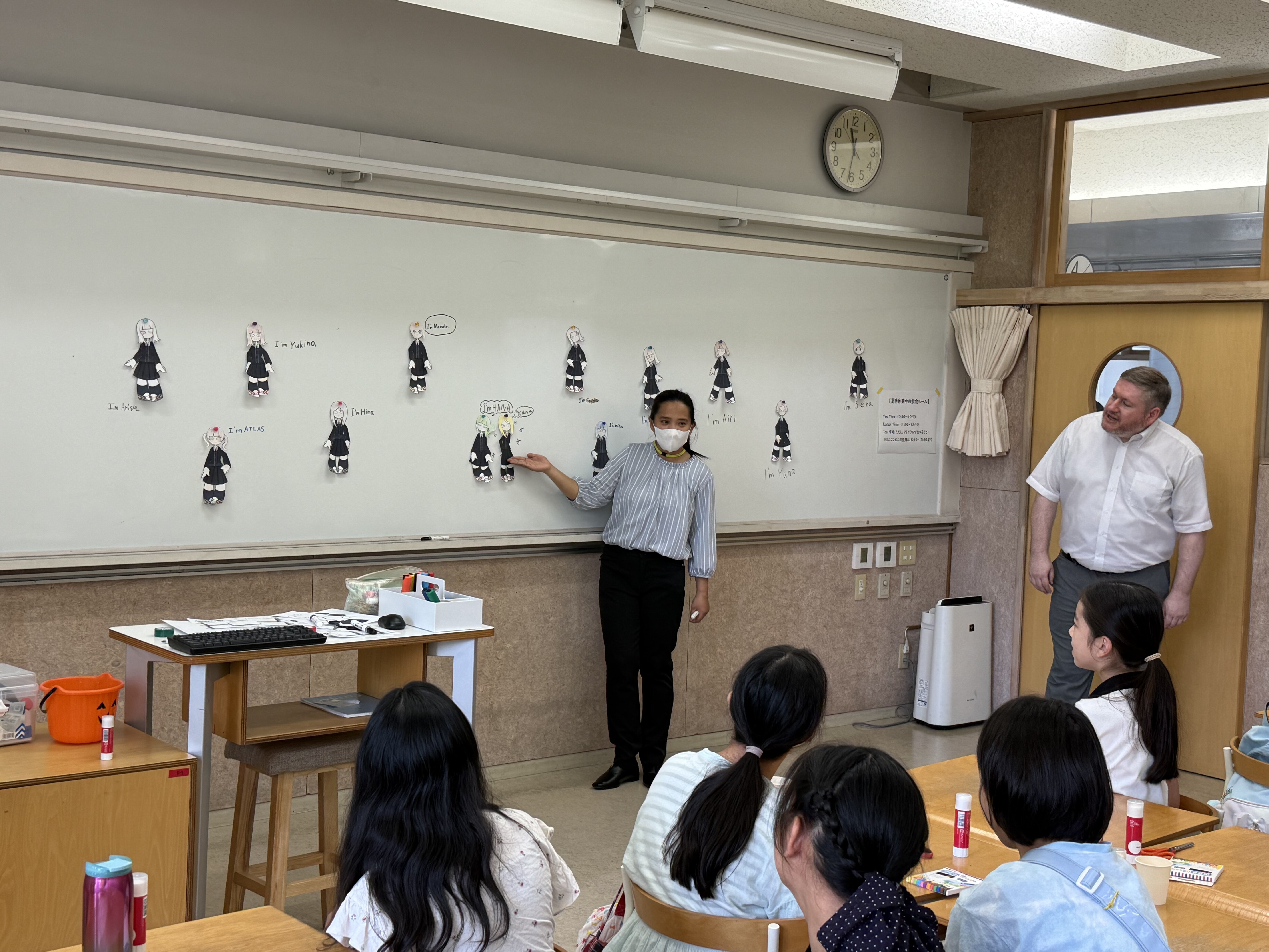 Waku Waku English Summer Program＠清修 Day1♪