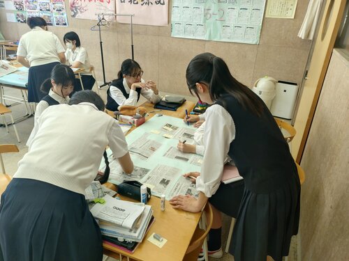 新聞を活用した授業